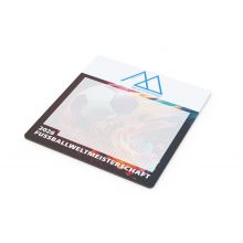 WM-Haftnotiz-Mousepad Motiv Fußball-WM 2026